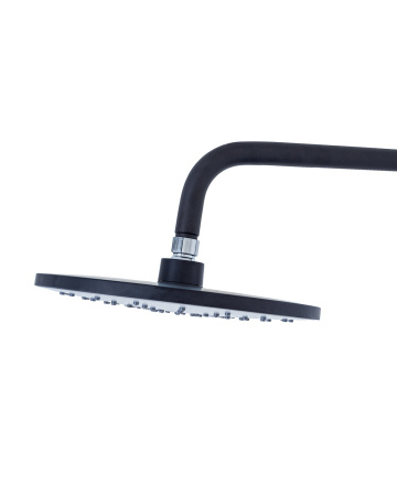 Душевая система Agger Thermo A2451244 с термостатом, черный матовый